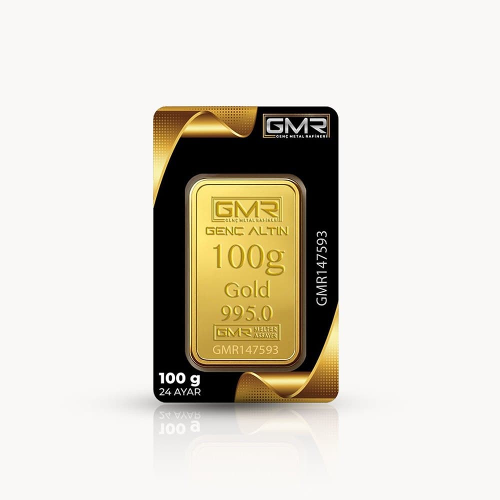 100 GR Külçe Altın
